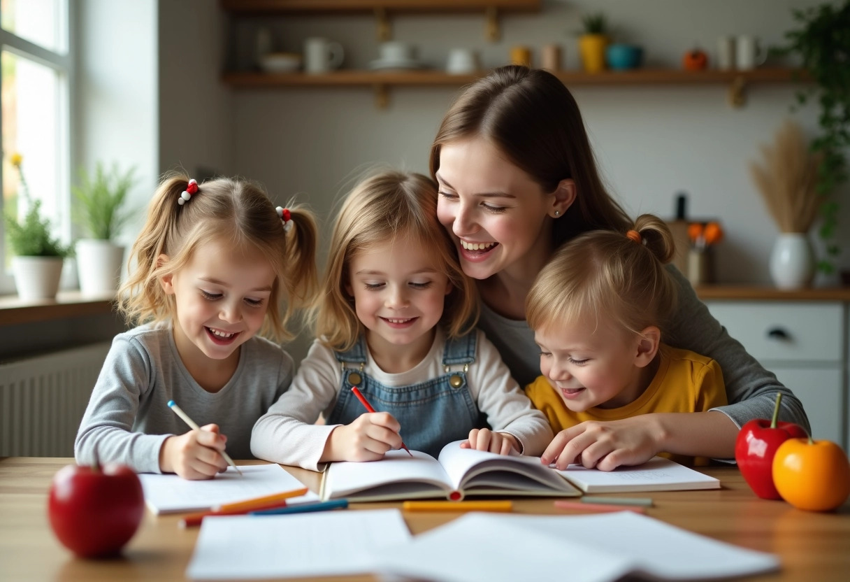 je choisirais  jeune au pair  pour trouver une image utile